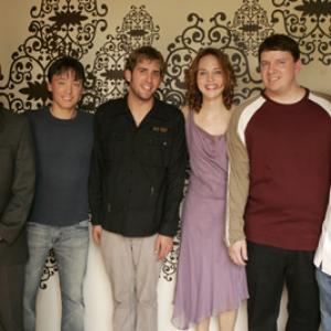 Erica Leerhsen, Matt Lendach, Paul Shields, Eric Szmanda, Tom Zuber and Josh Lawler at event of Little Athens (2005)