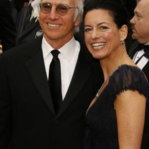 Larry David and Laurie Lennard at event of The 79th Annual Academy Awards (2007)