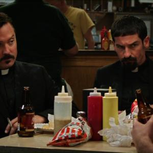 Still of Robert Ben Garant and Thomas Lennon in Hell Baby (2013)