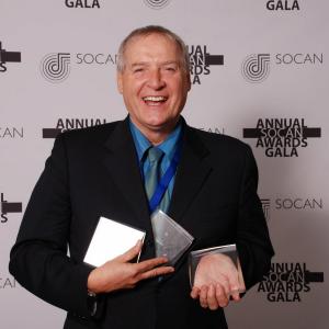 Jack taking home the Domestic and International awards from Socan for TV and Film Music