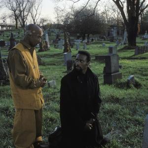 Still of Tupac Shakur and Leon in Above the Rim 1994