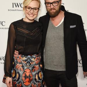 Alison Pill and Joshua Leonard at the Tribeca Film Festival For the Love of Cinema gala