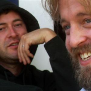 Still of Mark Duplass and Joshua Leonard in Humpday 2009