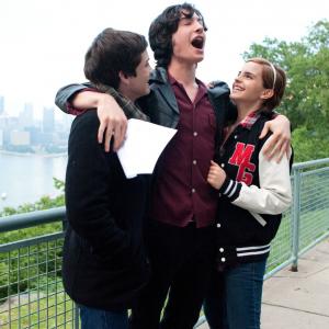 Still of Logan Lerman Emma Watson and Ezra Miller in The Perks of Being a Wallflower 2012