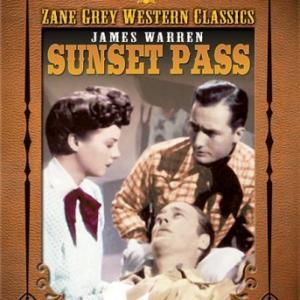 Nan Leslie and James Warren in Sunset Pass (1946)