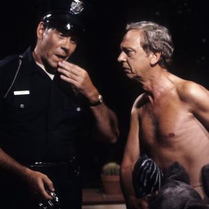 Still of Don Knotts and Ken Letner in Three's Company (1977)