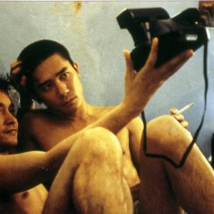 Still of Leslie Cheung and Tony Chiu Wai Leung in Chun gwong cha sit (1997)