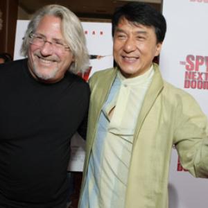 Jackie Chan and Brian Levant at event of Kaimynas snipas (2010)