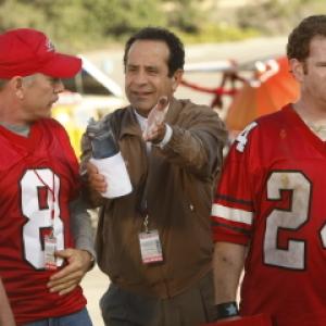 Still of Tony Shalhoub and Ted Levine in Monk (2002)
