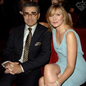 Kim Cattrall and Eugene Levy