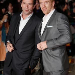 Damian Lewis and James Purefoy at event of A Little Chaos (2014)
