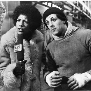 Still of Sylvester Stallone and Diana Lewis in Rocky (1976)