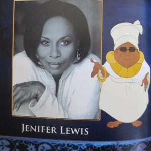 Jenifer Lewis voices the memorable role Mama Odie in Disneys animated film The Princess and the Frog
