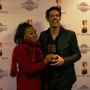 Jenifer Lewis and Pierre Perifel at event of Kung Fu Panda Secrets of the Furious Five 2008