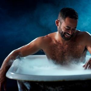 In The Tub 2 photo shoot 2014. All proceeds benefit cancer research.