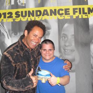 Sundance Awards 2012 with Hall of Famer Brett Banford! Thymes charity is Special Olympics Northern California of which he contributes annually both financially and personally with his time since 1996 thru present