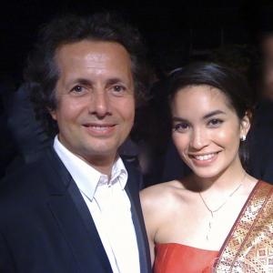 With Krystal Vee, Cannes 2010