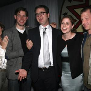 Melora Hardin, Jenna Fischer, Paul Lieberstein, Rainn Wilson and John Krasinski at event of The Last Mimzy (2007)