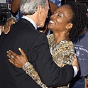 Clint Eastwood and Tina Lifford.