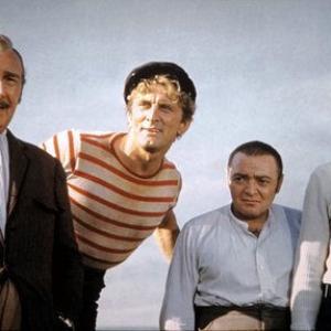Kirk Douglas, Peter Lorre, James Mason, Paul Lukas