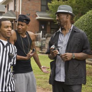 Still of Shad Moss, Charlie Murphy and Brandon T. Jackson in Lottery Ticket (2010)