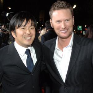 Brian Tyler and Justin Lin at event of Annapolis (2006)