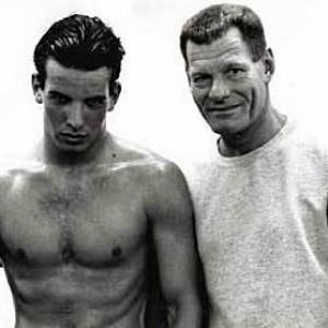 Rick Lindland and Greg Goossen at the Tengoose Boxing Gym  Van Nuys California