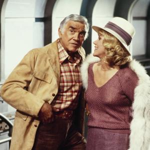 Still of Lorne Greene and Audra Lindley in The Love Boat 1977