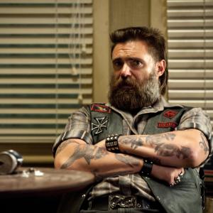 Jeremy Lindsay Taylor as Leroy in BIKIE WARS BROTHERS IN ARMS