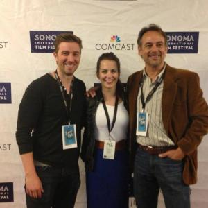 (L-R) Jeff Barry, Mikal Evans, Jon Lindstrom - Sonoma International Film Festival