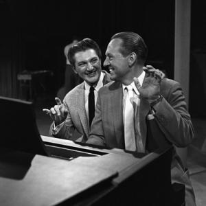 Lee Liberace and Art Linkletter on House Party 07101957