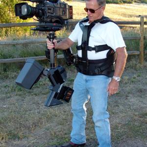 Larry Lindsey on an HD Steadicam shoot for ABC in September 2005