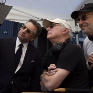 Still of Robert De Niro, Barry Levinson and Art Linson in What Just Happened (2008)
