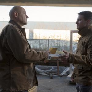 Still of Alexei Leonov Eugene Lipinski and Stephen Amell in Strele 2012