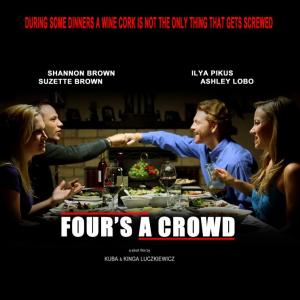 Official Fours a Crowd poster with Shannon Brown Ashley Lobo and Ilya Pikus