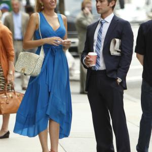 Still of Blake Lively and Chace Crawford in Liezuvautoja 2007