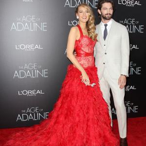 Michiel Huisman and Blake Lively at event of Adelainos amzius (2015)