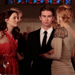 Still of Blake Lively Leighton Meester and Chace Crawford in Liezuvautoja 2007