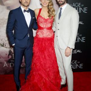 Michiel Huisman, Blake Lively and Lee Toland Krieger at event of Adelainos amzius (2015)