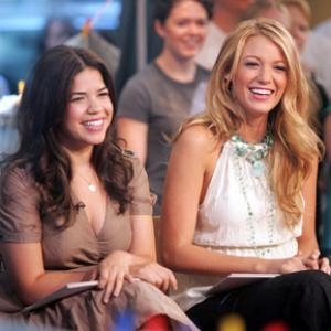 Blake Lively and America Ferrera at event of The Sisterhood of the Traveling Pants 2 2008