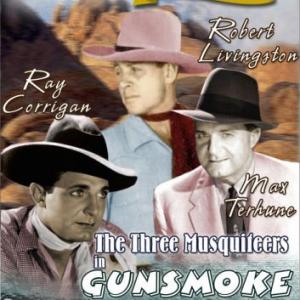 Ray Corrigan and Robert Livingston in Gunsmoke Ranch 1937