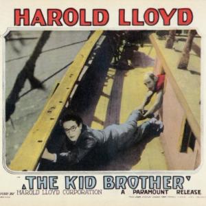Harold Lloyd and Constantine Romanoff in The Kid Brother 1927