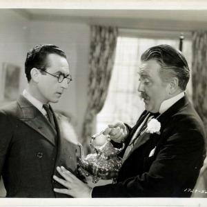 Still of Harold Lloyd and Raymond Walburn in Professor Beware (1938)