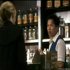 Still of Kathryn Morris and Chi Muoi Lo in Cold Case