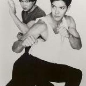 Vanishing Son Publicity still with Russell Wong and Chi Muoi Lo