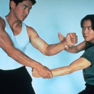Vanishing Son Publicity Still with Russell Wong and Chi Muoi Lo