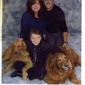 2007 Family Photo Tom Tammy Robby Valentino and Rusty