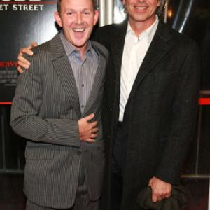 John Logan and Walter F Parkes at event of Sweeney Todd The Demon Barber of Fleet Street 2007