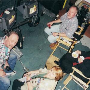 Tom Logan directing on the set of BLOODHOUNDS INC at Glendale Studios in Los Angeles