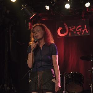 Iris Karina performs at Club URGA in Tokyo